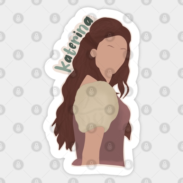 Katerina Sticker by claysus